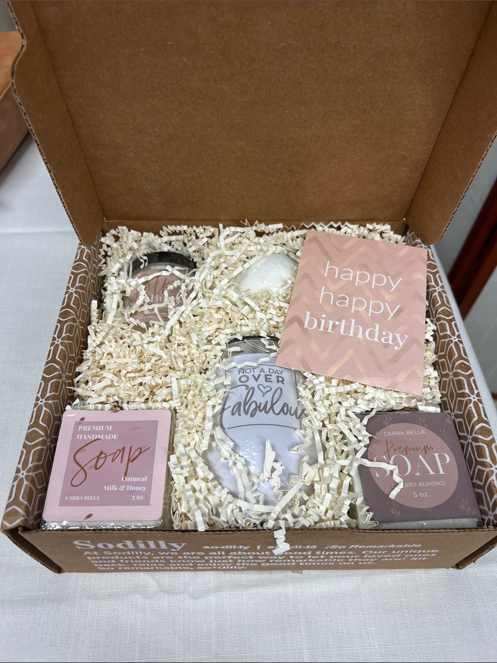 Birthday Bath Gift Set -